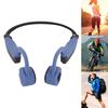 Bone Conduction Headphones IPX8 Water Resistant Comfortable Clear Sound Quality Wireless   Sport Headphones 16G Memory