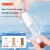 Portable Handheld Shower Head with Booster Filter & One-Button Water Stop for Travel and Dorms