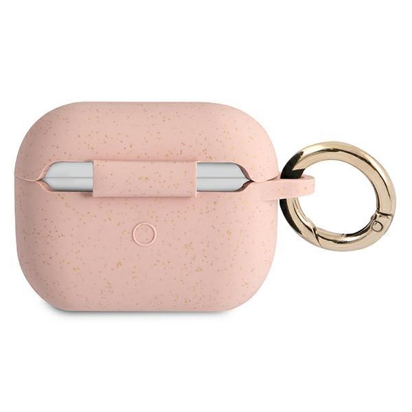 Guess Guapsggep Airpods Pro Coverróżowy/Pink Silicone Glitter