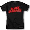 Black Sabbath Ozzy Ozbourne Rockkonsertturné Vintage Grafisk Design T-skjorte