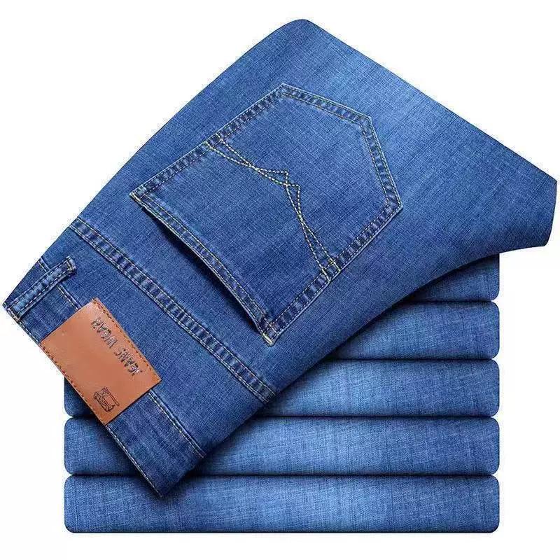 Jeans Larghi Dritti da Uomo Maixin - Pantaloni Lunghi Versatili da Lavoro