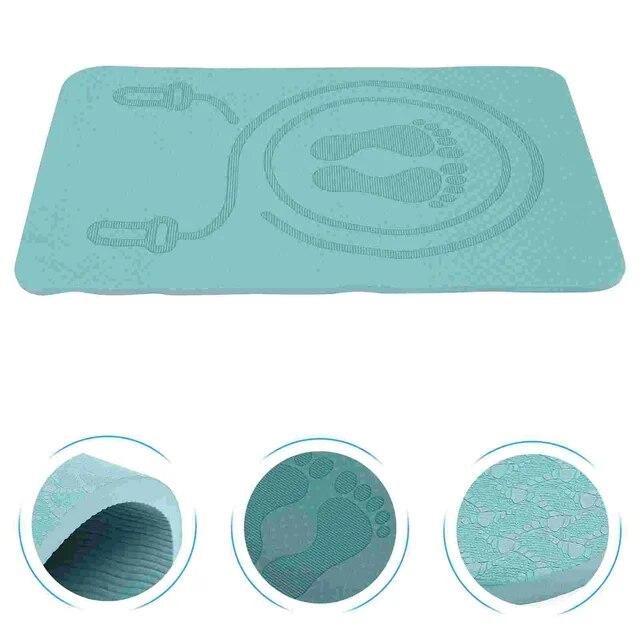 Outdoor+floor+mat Skipping Multi-function Workout Absorb Water Portable Household Rope Sports Yoga Travel Food Fitness