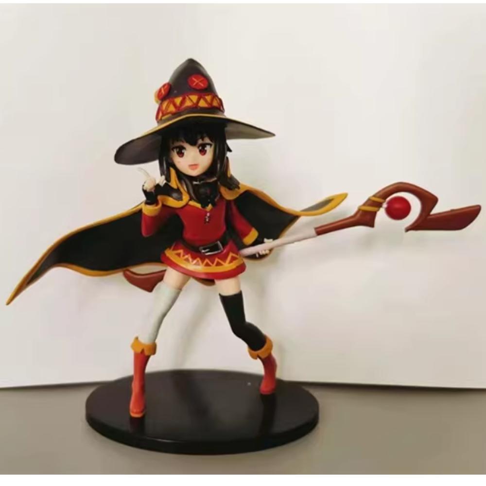 19CM Anime Figure God s Blessing on This Wonderful World! Megumin The Great Mage Swimsuit Beautiful Girl Figure Model Ornament without box