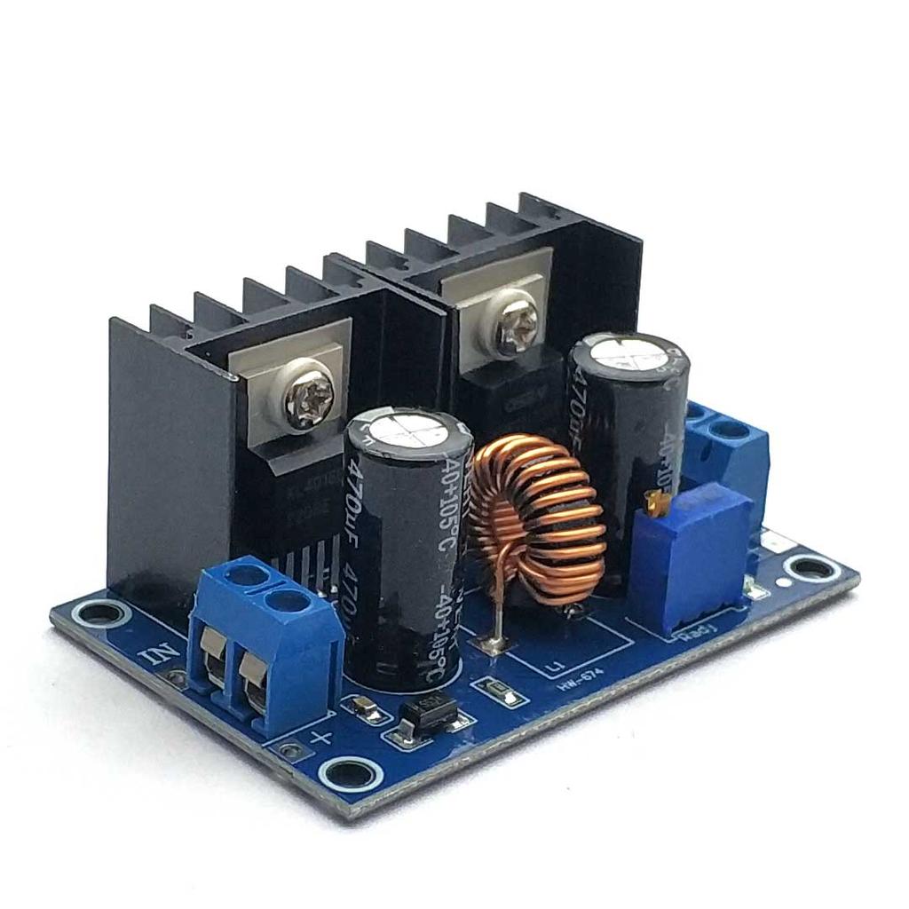 DC-DC Abwärtswandler Buck Konverter Netzteilmodul XL4016E1 PWM Einstellbar 4-40V auf 1,25-36V Abwärtswandlerplatine 8A 200W