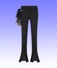 Kwajipyuliti Black Flare Leggings