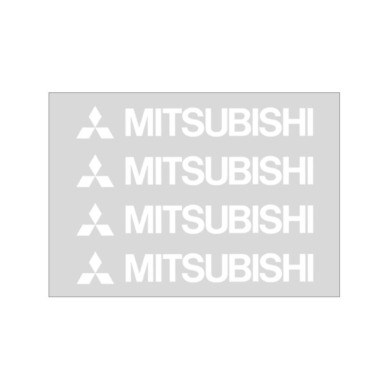 4 Piezas Pegatinas para Manijas de Puerta de Coche Pegatinas para Espejo Retrovisor Trasero de Neumáticos Decoración Para Mitsubishi Pajero Outlander XL Montero Lancer Triton l200 Galant