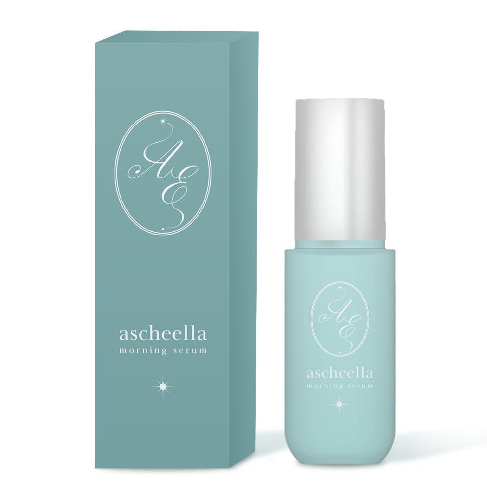 

Сыворотка для лица Ascheella Morning [Для сияющей, упругой кожи утром] Ниацинамид, Экстракт центеллы, Глутатион, Отбеливающая косметика, Сыворотка, 30 мл1 месяц