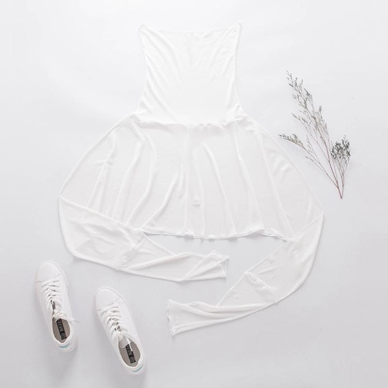 

Женская накидка из тутового шелка Yu Yue с защитой от УФ-лучей - Дышащая куртка от солнца с длинным рукавом One Size