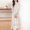 Women's Cashmere Dress Qinghe Cashmere 30% Cashmere 70% Wool Autumn and Winter Cashmere Skirt Soft and Warm