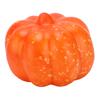 Artificial Pumpkin Mini Plastic Orange Color Pumpkin Ornament for DIY Craft Projects Kitchen Party Decoration