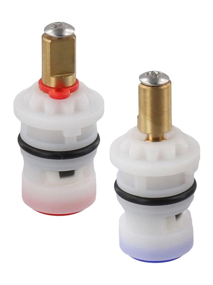 For Bathroom Use Faucet Cartridge Replacement Leak-Proof Faucet Repair ABS Faucet Cartridge Part Compact Size For Valves