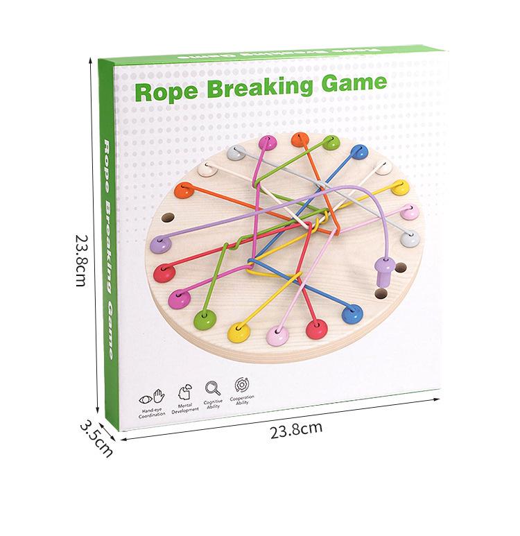 Wei Wei Educational Octagonal Rope Untangling Game for Kids – Enhances Logic & Interactive Play
