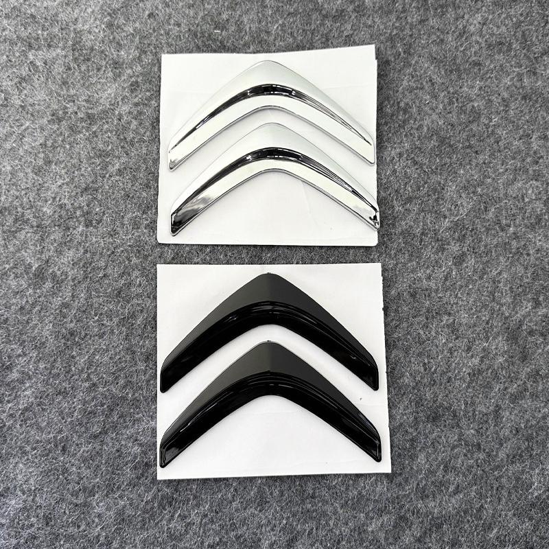 ABS Sticker Car Front Rear Badge Emblem Decal For Citroen C4 C3 Xsara C-Elysee C5 C1 DS3 DS5 Jumper Picasso Sega C-quatre