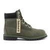 Timberland 6palcové ležérní střední venkovní boty Dětské boty Vojenská zelená A2KCSA58