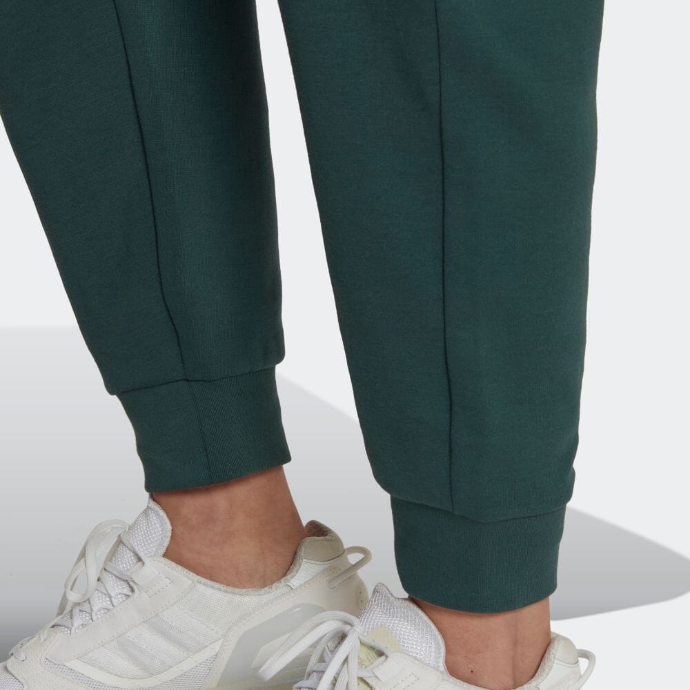 Adidas Originals Adicolor Neoclassics Brand Logo Embroidered Cuffed Sports Pants Men Pants Green HS6773
