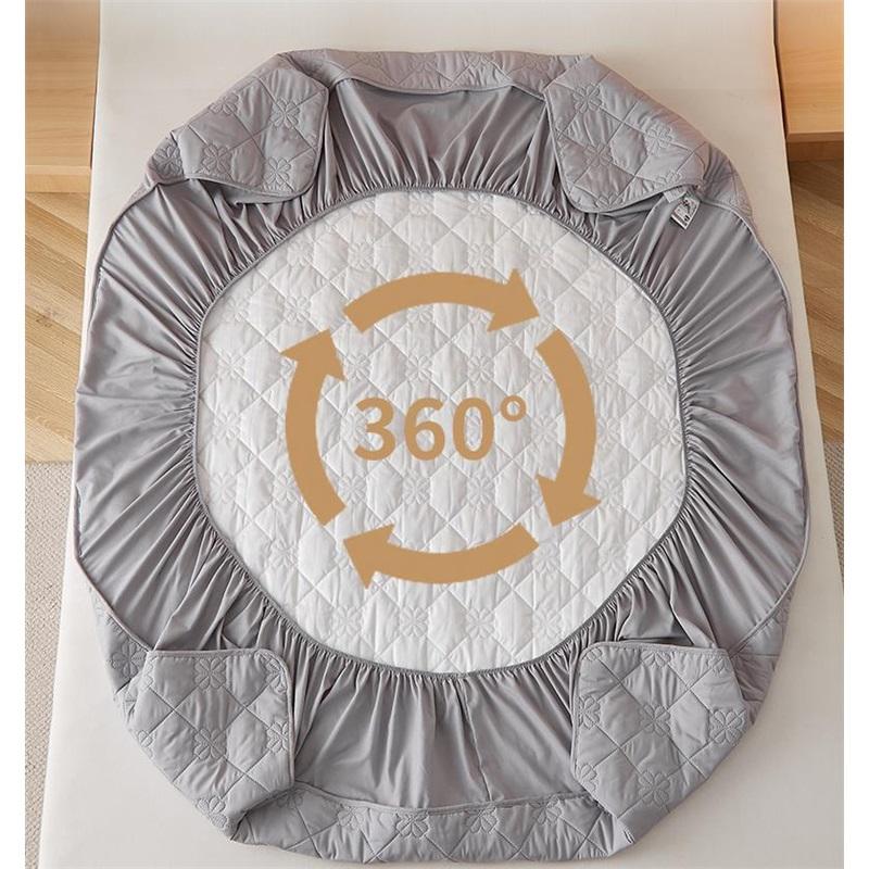 Protecție Premium Impermeabilă pentru Saltea - Cearceaf Gros de Vară cu Acoperire Completă Pentru Protecție Împotriva Prafului și Apărare Împotriva Urinei - Se Potrivește Saltelelor Standard