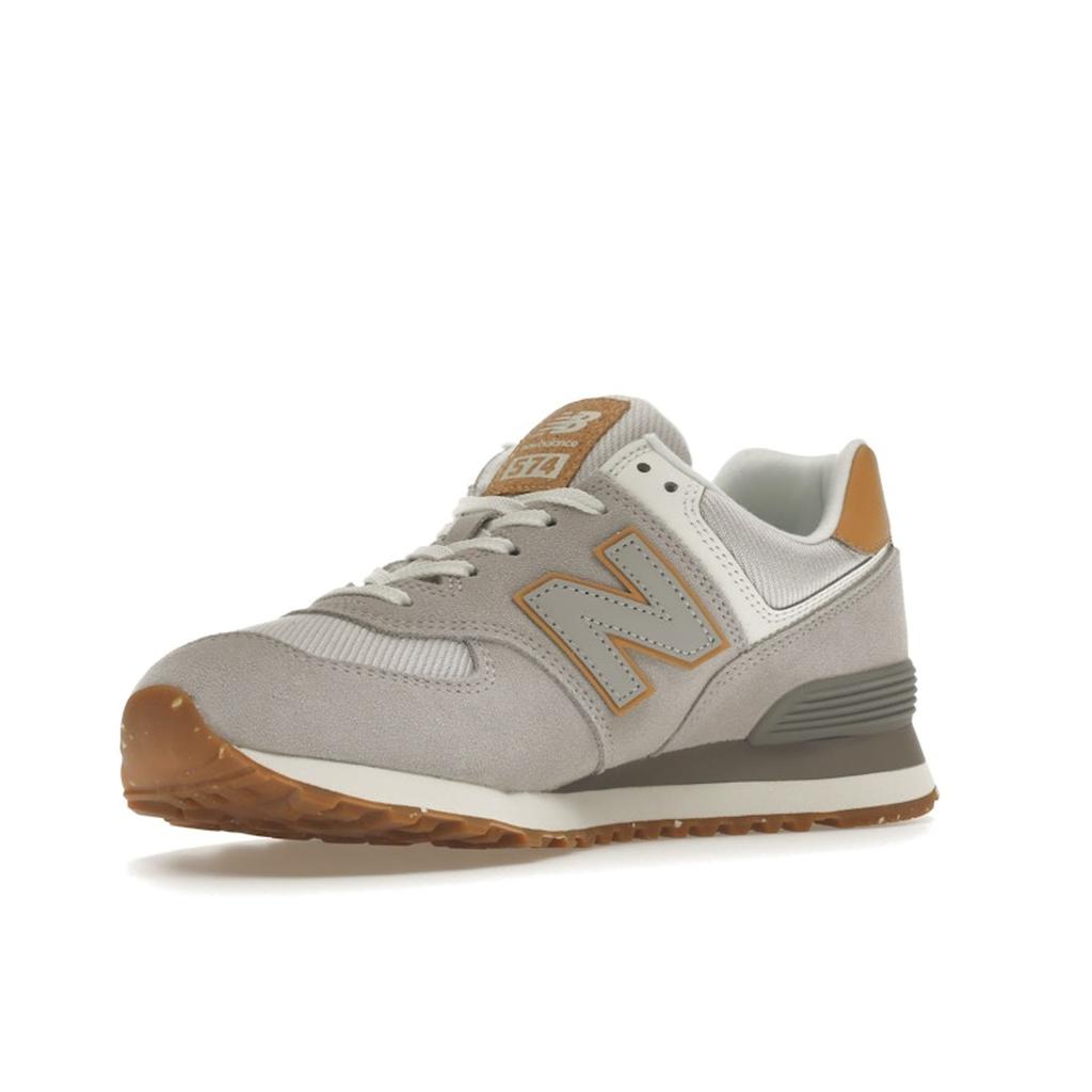 New Balance 574 Rain Cloud Maple Unisex-Sneakers Creme ML574AC2