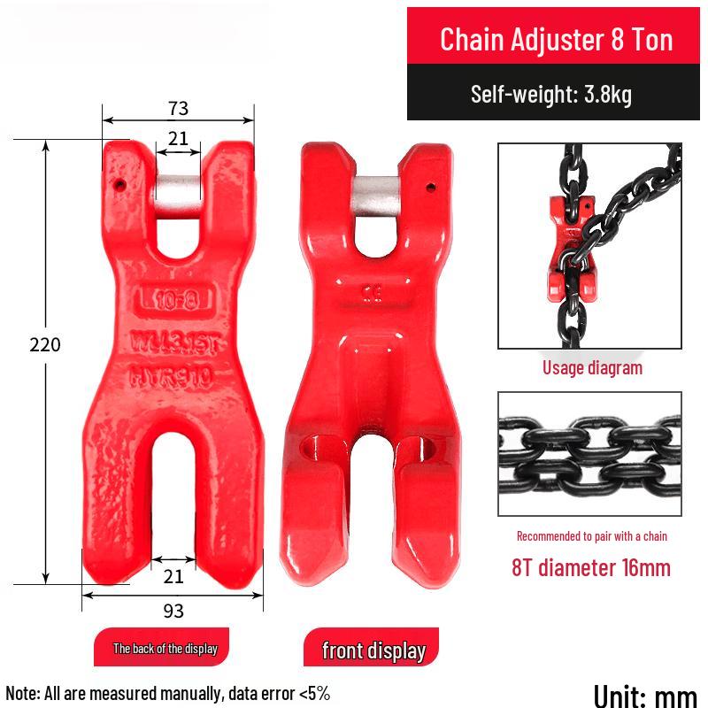 

Jundingying 8-Ton Chain Adjuster and Hoist