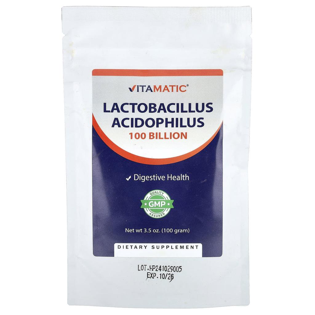 Vitamatic Lactobacillus Acidophilus, 100g (3.5oz)
