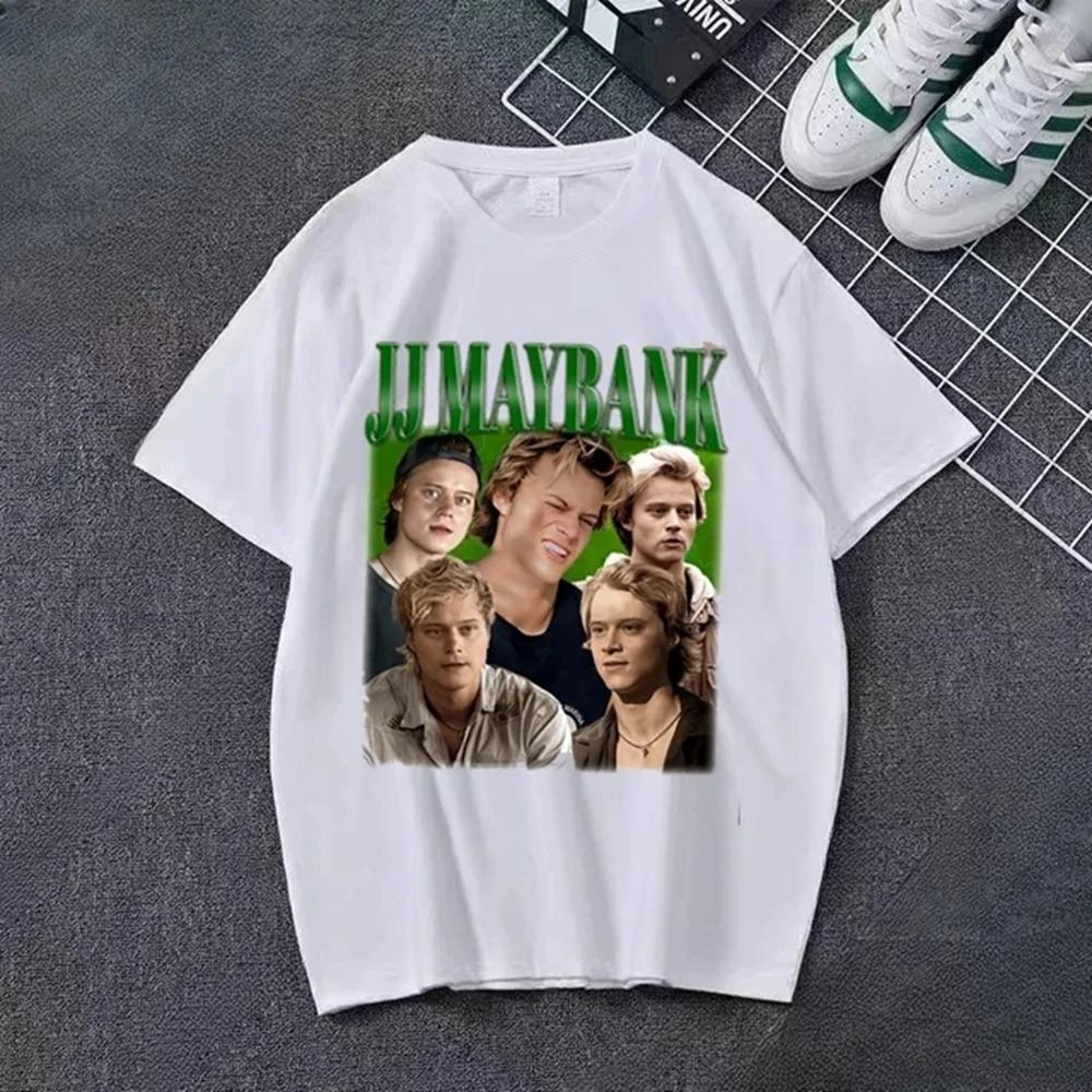 T Shirt Men Mens Clothing T Shirt Homme Mens T Shirt New In Top & Tees Tee JJ Maybank Streetwear New TV Series Outer Banks 3