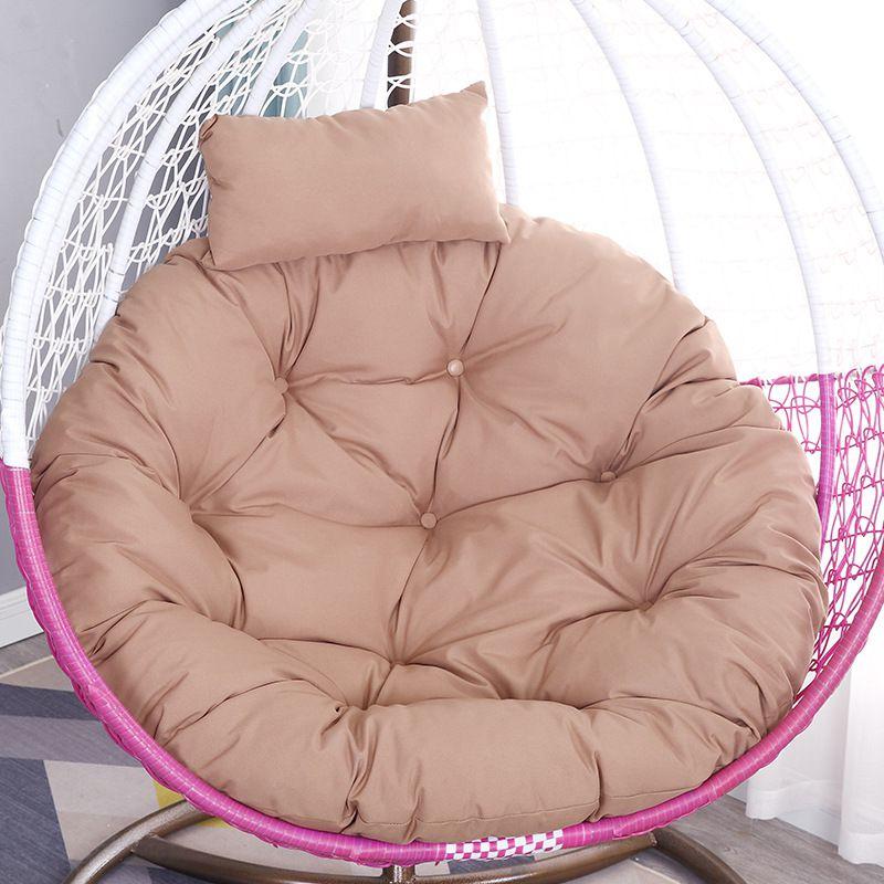 Rattan Swing Chair Cushion Hanging Egg Chair Soft Mat Pad Cover Inoutdoor Patio