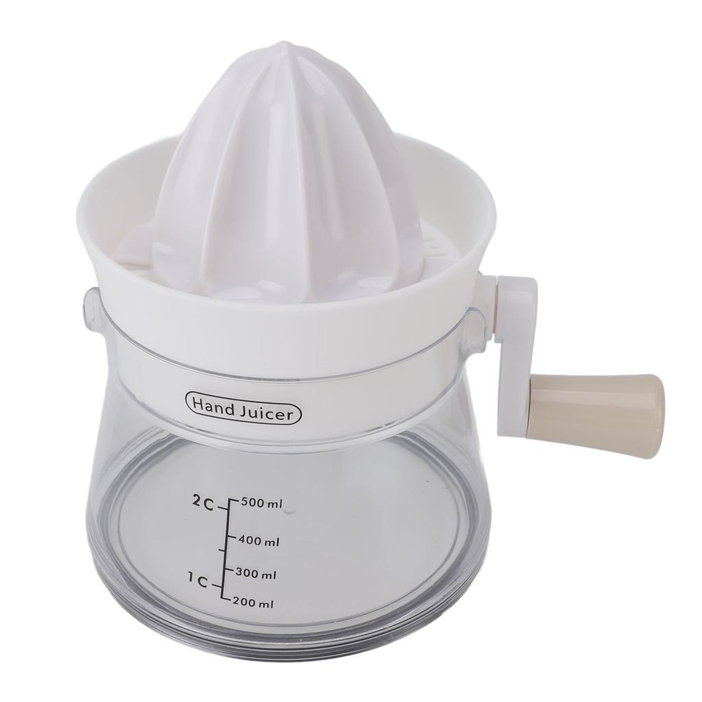 Zitruspresse Manuell Handlich Kompakt Tragbar Entsafter Haushalt Rotierende Presse für Zitrone Orange