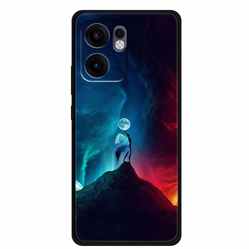 For OPPO Reno 14F 5G Phone Case Shockproof Black Silicone TPU Soft Back Cover Case For OPPO Reno 13F 4G 5G Case 13 F 14 F Coque