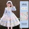 Lolita Princess Long Sleeve Birthday Dress for Girls - 2026 Spring Collection