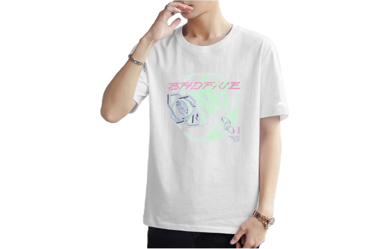Li Ning Badfive T Shirt Men s White AHSS663-1 XL