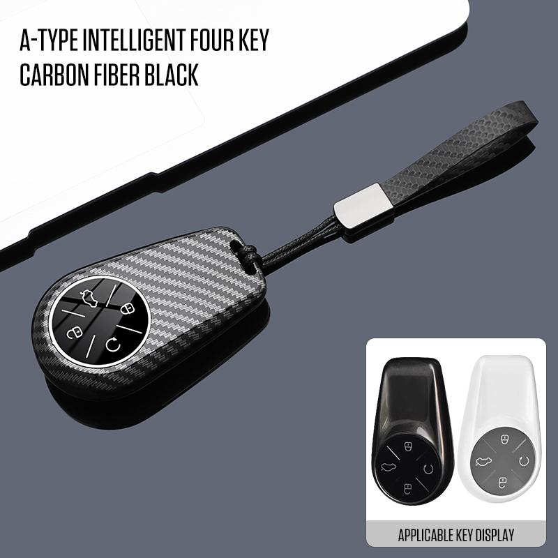 Zinc Alloy for Chery Exeed RX TXL VX 2024 Xingtu Yaoguang Cdm Key Cover Lanyue Zhuifeng PHEV Car Key Case Cover Fob Bag Keychain