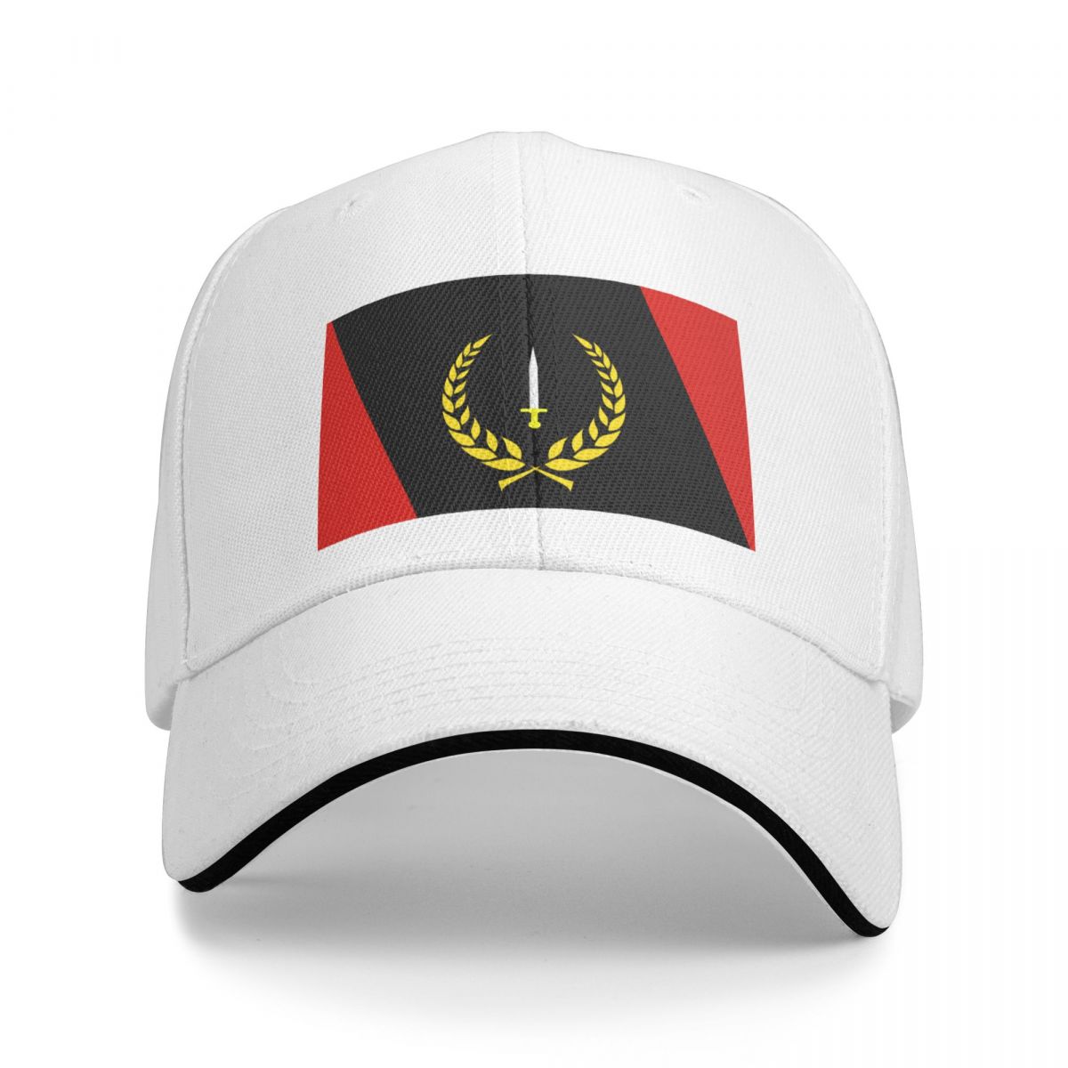 

Черная кепка с флагом американского наследия, бейсболка, модная пляжная шляпа, мужская роскошная шляпа для гольфа, женская унисекс