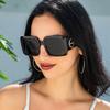 1 Set Square Frame Wide Legs Women Sunglasses Brand Summer Driving Sun Glasses Fashion Vintage Ladies Eyewear