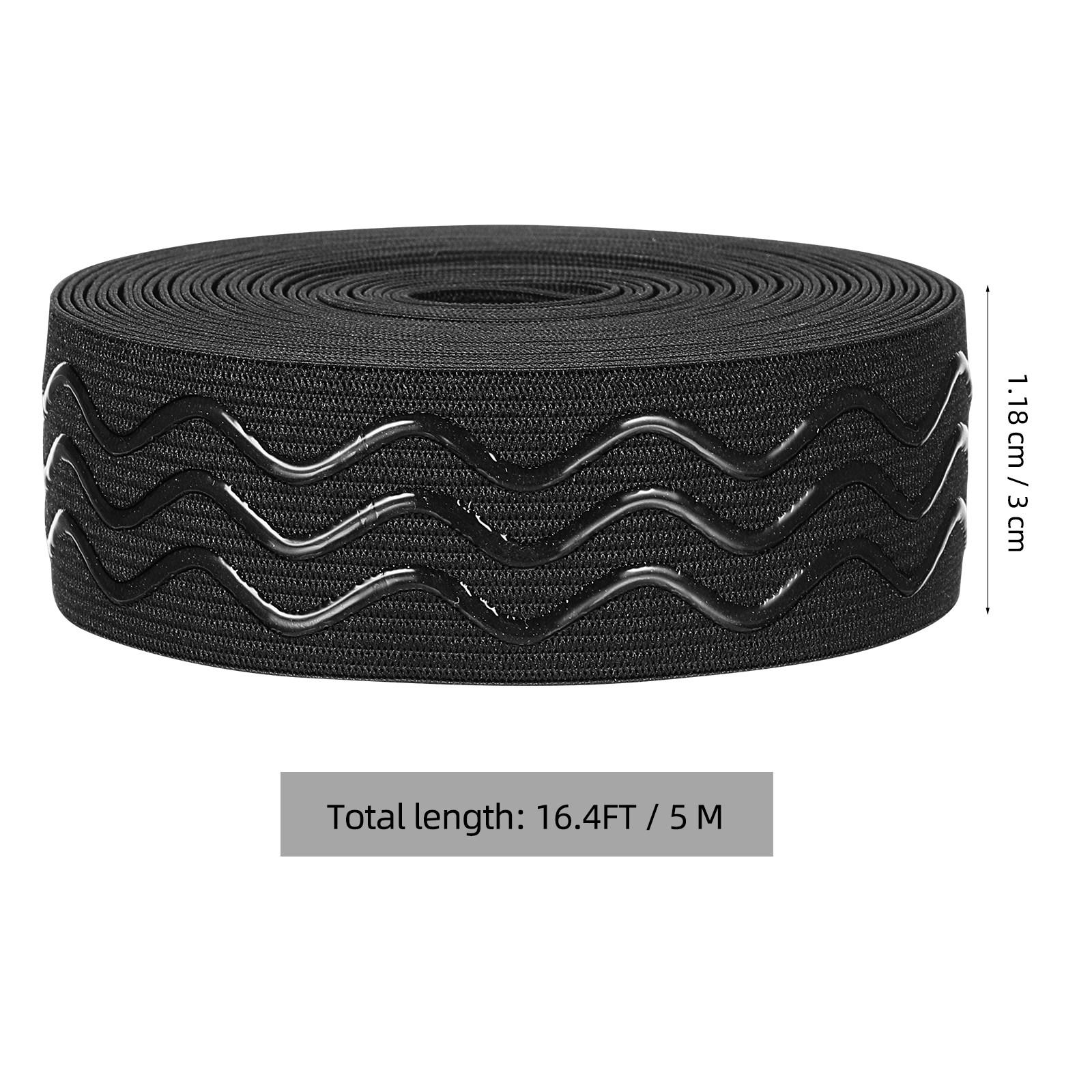 

5 Meters Wide Sewing Elastic Band Thick High Elasticity Knit Elastic Band For DIY Craft Belt Skirt Belt Garment Sewing Ribbon