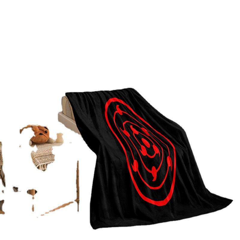 Naruto series flannel blanket 2D printing sofa blanket thickened blanket
