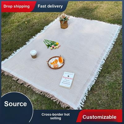 Camping Blanket Outdoor Lawn Mat Camping Gear Picnic Blanket Nap Blanket Tent Moisture-Proof Picnic Mat