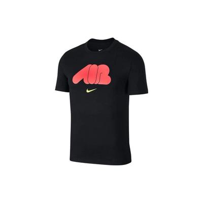 Cartoon Print Casual Crew Neck Short Sleeve T-Shirt Men Tops Black CI2185-010