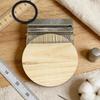 Knitting Tools Small Frame Small Loom Hand Tapestry Wood Loom Weaving Frame Darning Machine For Mending Clothes and Jeans