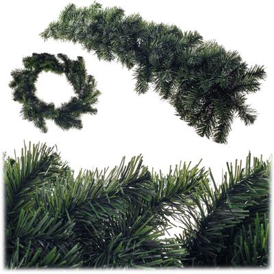 KADAX Weihnachtsbaumgirlande 100 cm Grün