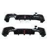 BMW 1 Series F20 LCI MP Style Carbon Fiber Dual Outlet Rear Diffuser with Lights