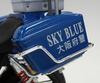 Aoshima Bunka Kyozaisha Naked Bike Honda CB400 SUPER FOUR Осака префектурная полиция небесно-голубой командный синий велосипед 1/12 No.SP