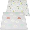 Hugmuu Baby Play 180x150x1cm Tested and Nurse Baby Play Kids Mat Mat, Foldable, [Safety Supervised] Thin, Stylish, Soundproof, Waterproof, Non-Slip,