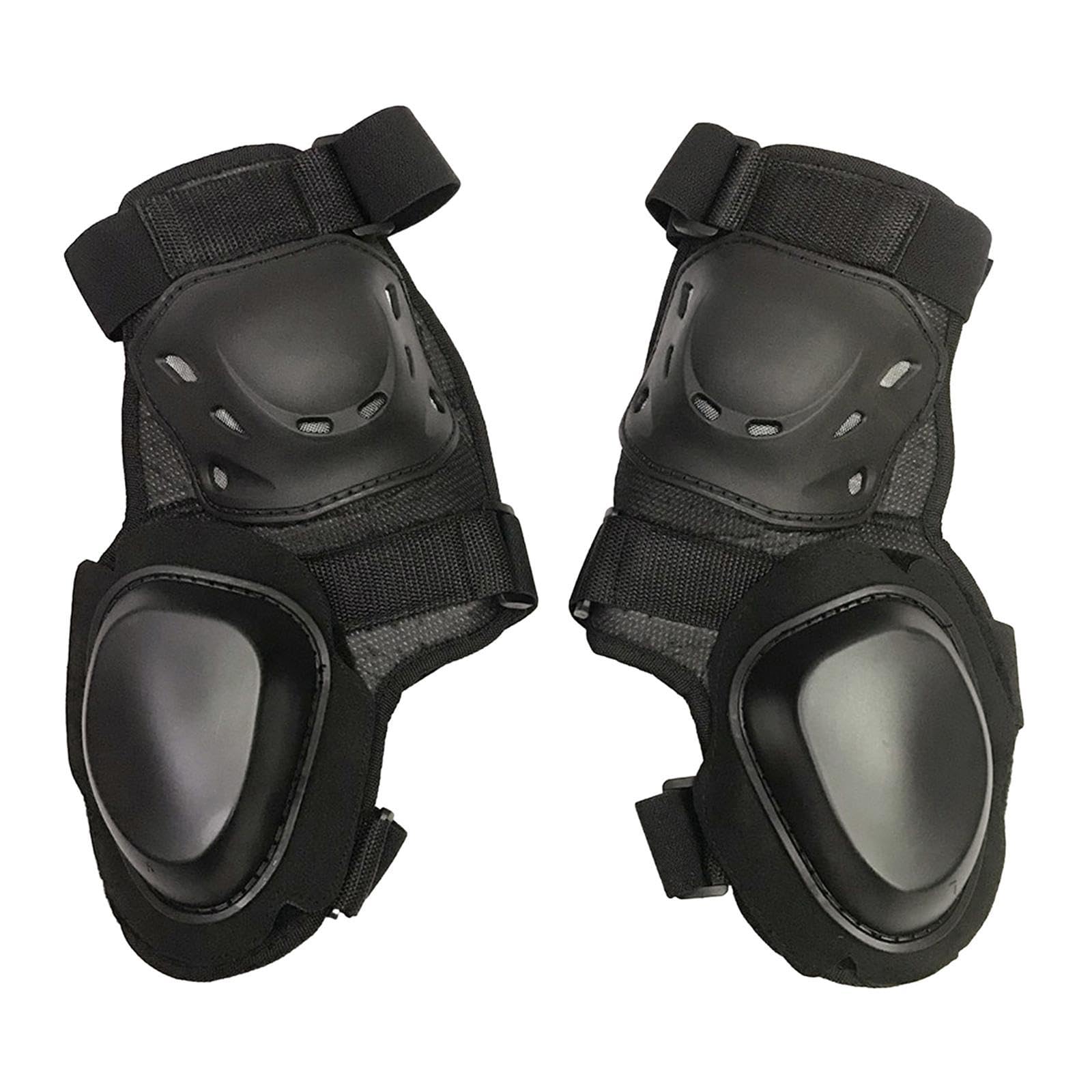 

Colaxi Motorcycle Knee Motorcycle Knee Set of Two Shock Easy to Knee Pads for and Horse Riding Pads, Protectors, Knees, Absorption, Wear, Hiking, чорний