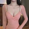 Sexy Long-Sleeve Dress for Nightclub & Massage Technician Work
