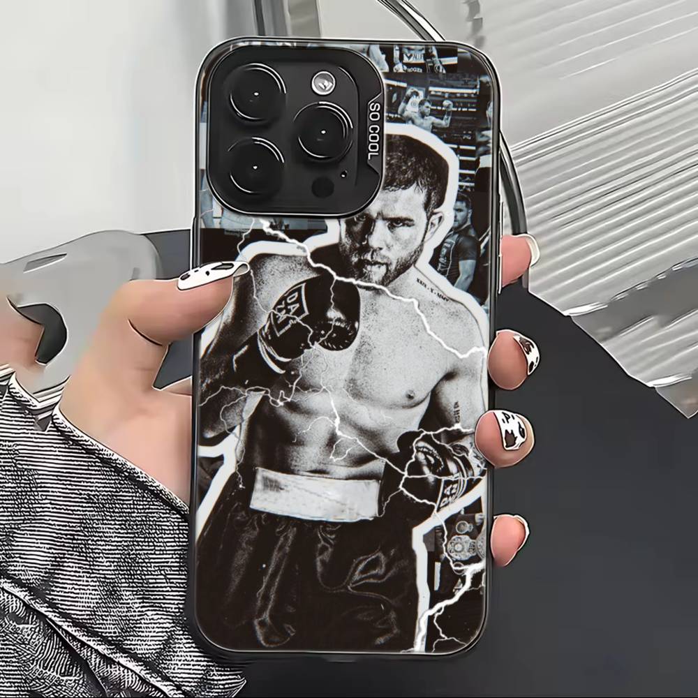 Mexico Boxing Canelo Alvarez Phone Case For iPhone 17,16,15,14,13,12,11 Plus,Pro Max,XS,Colored Silver Plated Inside Cover