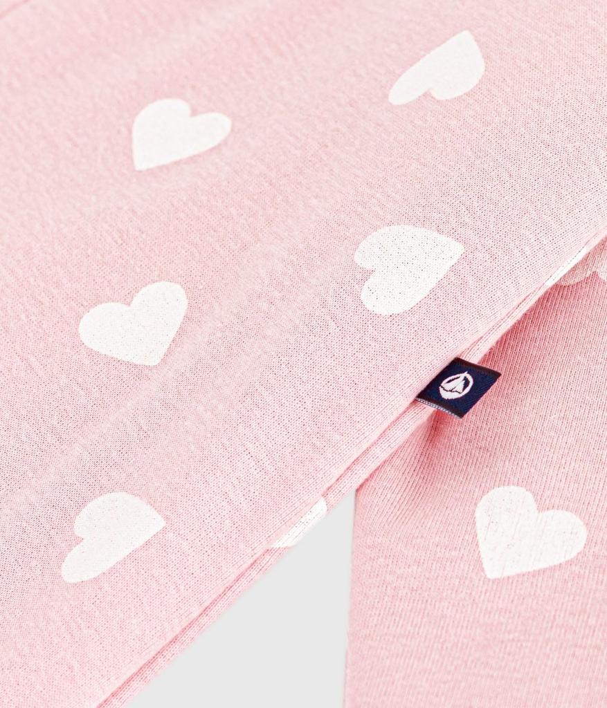 Petit Bateau Jumpsuit Light 12 74cm A0EKO, Pink/Off-White, Months,