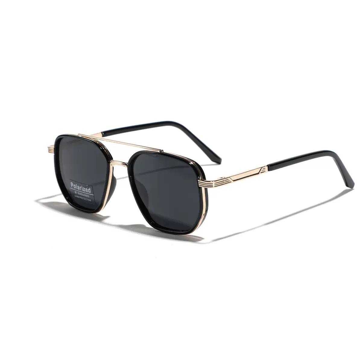 Stylish Unisex TR90 Polarized Sunglasses for Drivers - In Stock золото черный