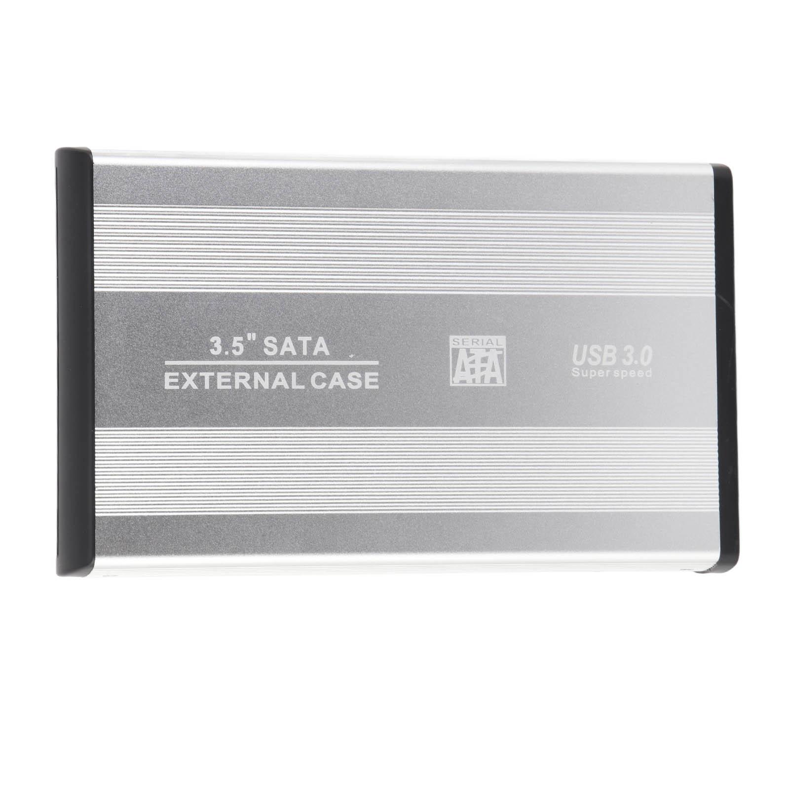 

Внешний жесткий диск 3,5 дюйма USB 3.0 5 Гбит/с Высокоскоростной Мобильный жесткий диск из алюминиевого сплава для компьютера EU Plug