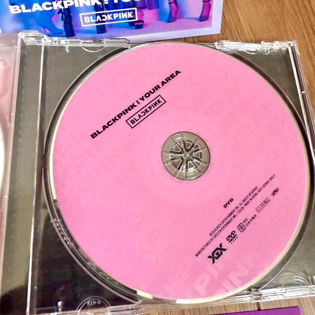 [USED] BLACKPINK IN YOUR AREA First Press Limited Edition (2CD+DVD)