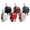 Golf Bag Mini Storage Bag PU Leather Hanging Waist Golf Bag Metal Buckle Golf Belt Bag