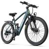 Aairsk Bicicletă Electrică 26" pentru Adulți, Motor 250W Baterie 36V 13Ah, E-Bike Mountain 21 Viteze Deblocare NFC